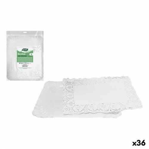 Pladanj za aperitive Algon Pravokutno 32 x 39 x 1 cm 32 x 39 cm (36 Jedinice) Cijena