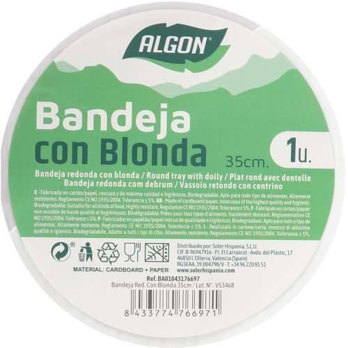 Pladanj za aperitive Algon Okruglo 35 cm (30 kom.) Cijena
