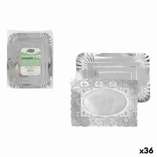 Pladanj za aperitive Algon Pravokutno 32 x 39 cm (36 Jedinice) Cijena