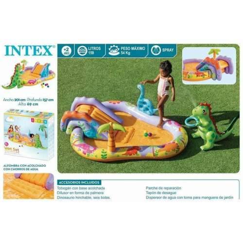 Dječiji bazen na napuhavanje Intex Dino Park 201 x 157 x 69 cm Cijena