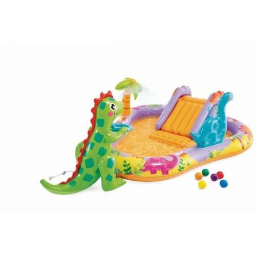 Dječiji bazen na napuhavanje Intex Dino Park 201 x 157 x 69 cm Cijena