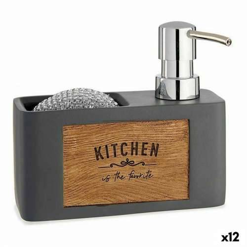 Dozator sapuna za sudoper 2 u 1 Kinvara B5625B-A Polirezin 15 x 13 x 6 cm (12 kom.) Cijena