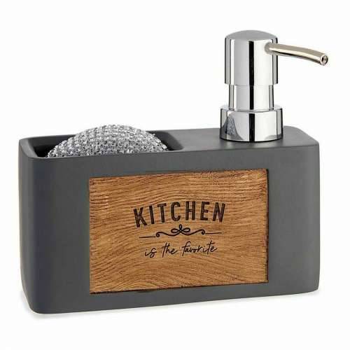 Dozator sapuna za sudoper 2 u 1 Kinvara B5625B-A Polirezin 15 x 13 x 6 cm (12 kom.) Cijena