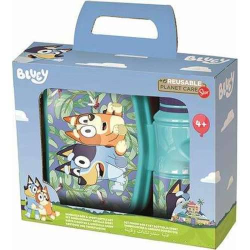 Kutija za Ručak s Umetnutom Bocom Bluey Cijena