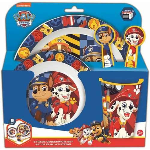 Dječji set posuđa The Paw Patrol Boy Rescue Pups 5 Dijelovi Cijena