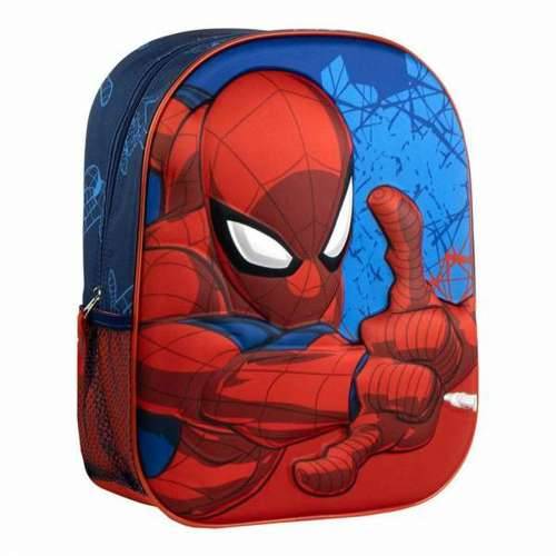 Školski 3D Ruksak Spider-Man Plava 25,0 x 31,0 x 10,0 cm Cijena