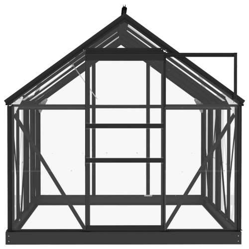 Zamjenski okvir staklenika antracit 155x103x191 cm aluminij Cijena