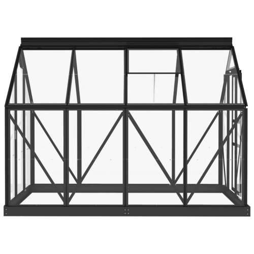 Zamjenski okvir staklenika antracit 155x103x191 cm aluminij Cijena