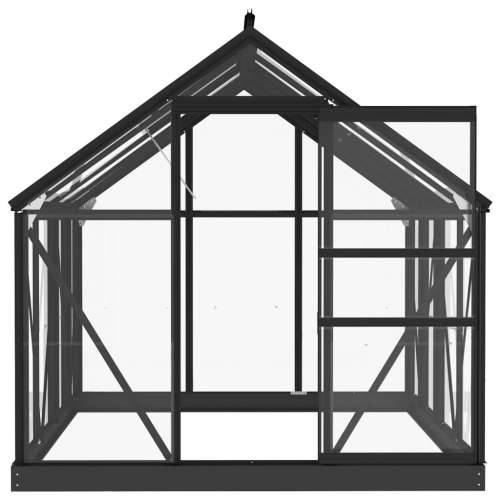 Zamjenski okvir staklenika antracit 155x103x191 cm aluminij Cijena