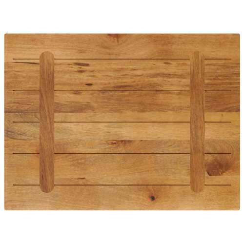 Stolna ploča 90x50x3,8 cm pravokutna od masivnog drva manga - Drvo manga (završna obrada od hrastovine) 90 x 50 cm 1 38 mm Cijena