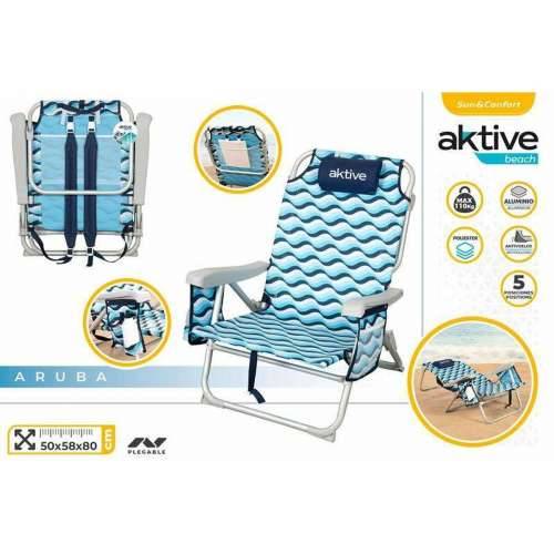 Stolica za za plažu Aktive 64 x 63 x 28 cm Cijena