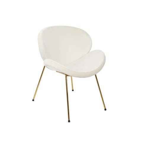 Naslonjač DKD Home Decor Bijela zlatan 63 x 57 x 73 cm Cijena