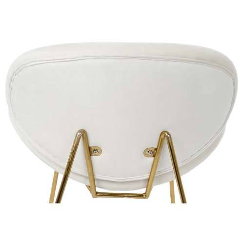 Naslonjač DKD Home Decor Bijela zlatan 63 x 57 x 73 cm Cijena