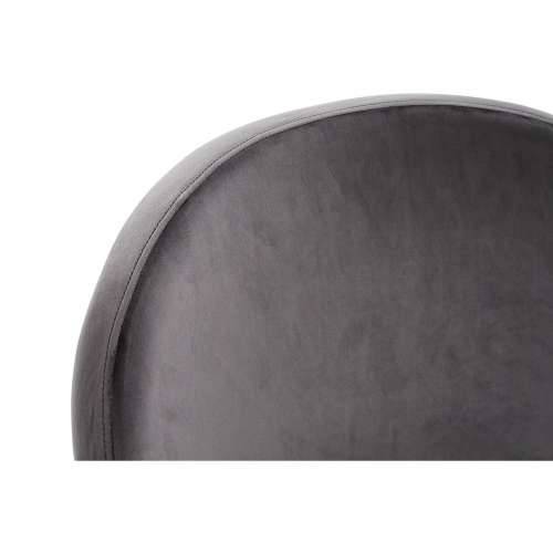 Naslonjač DKD Home Decor 62 x 58 x 73 cm Crna zlatan Metal Cijena