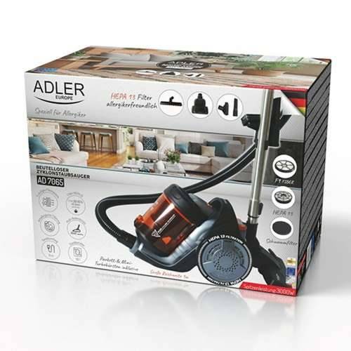 Usisavač Adler AD 7065 Crna Oranžna 700 W 3000 W Cijena