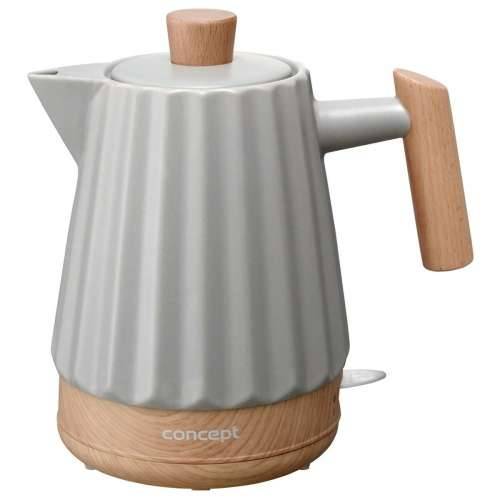 Kuhalo Concept RK0091 Svjetlo siva Keramički 1500 W 1,5 L Cijena