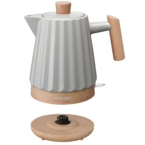 Kuhalo Concept RK0091 Svjetlo siva Keramički 1500 W 1,5 L Cijena