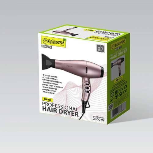 Sušilo za kosu Feel Maestro MR-224 Crna 2300 W Cijena