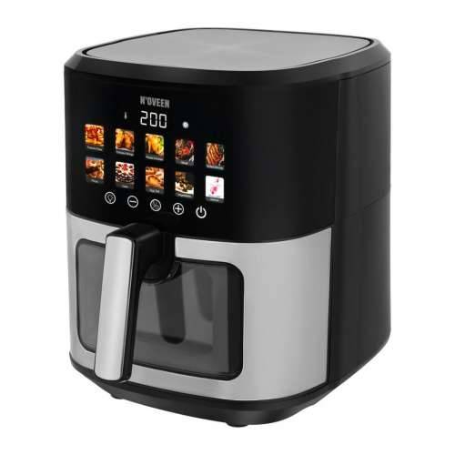 Friteza na Zrak N’oveen AF770 Crna Srebrna 1700 W 6,5 L Cijena