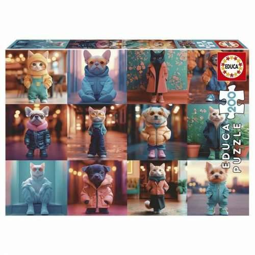 Puzzle Educa 20219 Fashion Animals 200 Dijelovi Cijena
