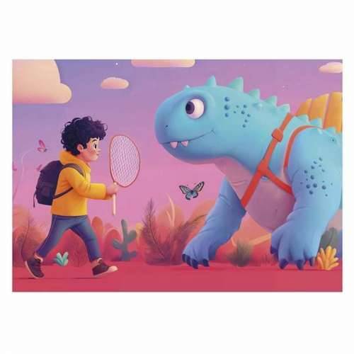 Set 4 Puzzle Educa Friendly Dinosaurs Cijena