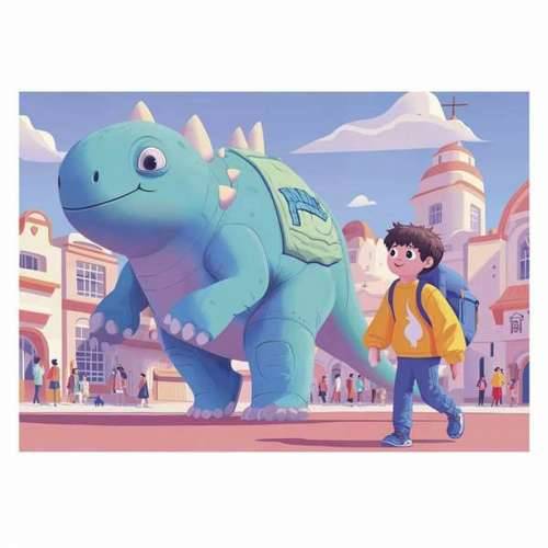Set 4 Puzzle Educa Friendly Dinosaurs Cijena