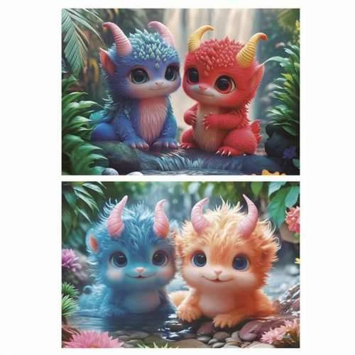 Puzzle Educa Adorable Monsters 100 Dijelovi (2 kom.) Cijena