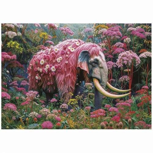Puzzle Educa Floral Elephant Cijena