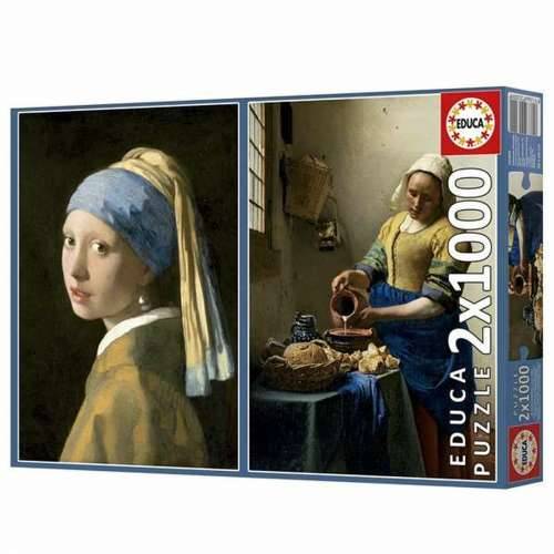Puzzle Educa Vermeer (2 kom.) Cijena