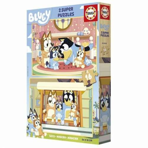 Set 2 Puzzle Educa Bluey (2 kom.) Cijena