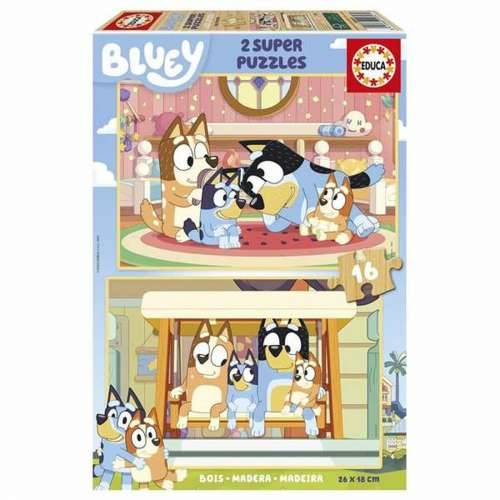 Set 2 Puzzle Educa Bluey (2 kom.) Cijena