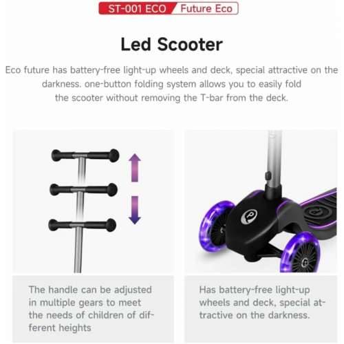 Skuter Ociotrends Eco Future Scooter Zelena 3 kotača Cijena