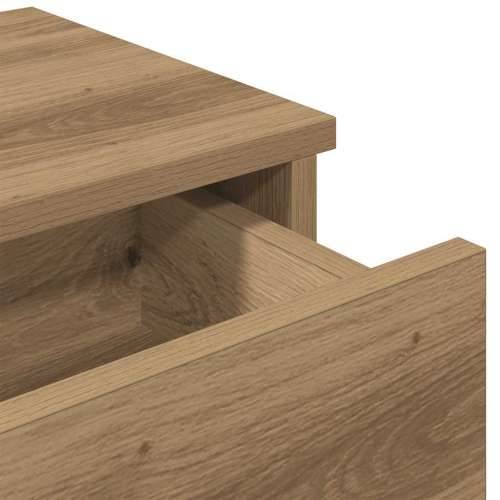 Zidna polica s ladicama umjetnički hrast izrađeno drvo - hrast artisan 60 x 28 x 15 cm 1 Cijena
