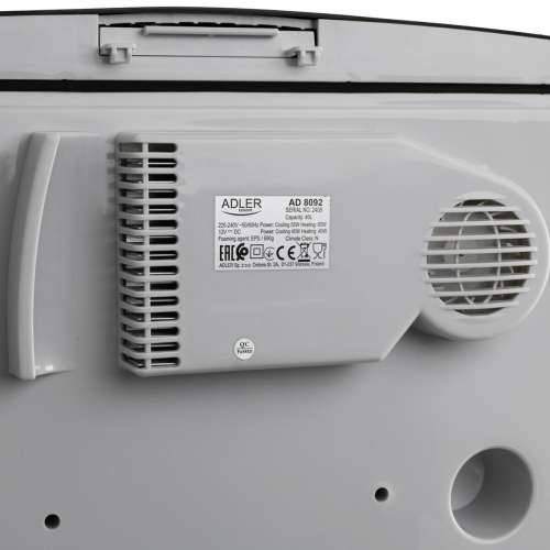 Mini zamrzivač Adler AD 8092 Crna Siva 55 W 40 L Cijena