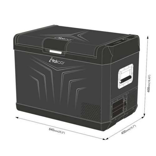 Mini zamrzivač Yolco GCX47 Crna 50 W 47 L Cijena