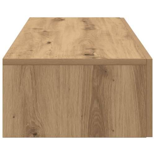 Zidna polica s ladicama umjetnički hrast 100x36x19 cm Cijena