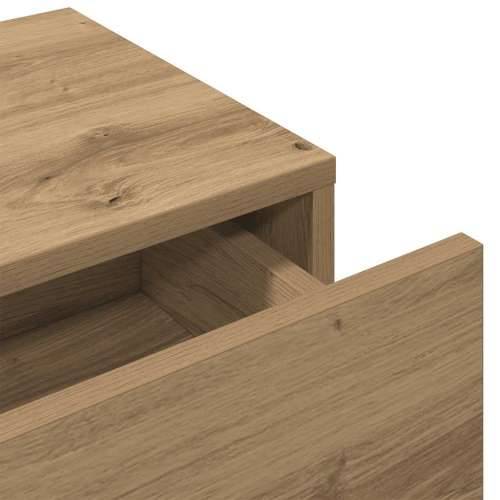 Zidna polica s ladicama umjetnički hrast 100x36x19 cm Cijena