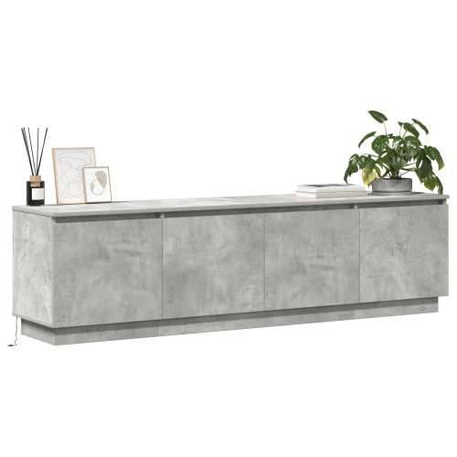 TV Ormar s LED Siva 180x38x49 cm Inženjersko Drvo Cijena