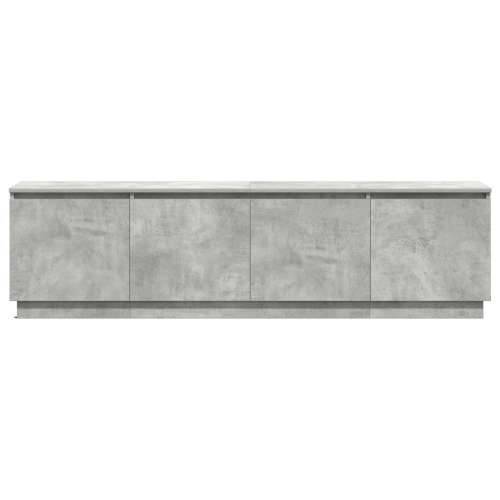 TV Ormar s LED Siva 180x38x49 cm Inženjersko Drvo Cijena
