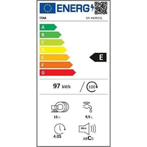 Perilica posuđa Teka DFI 46950 XL Crna 60 cm Cijena