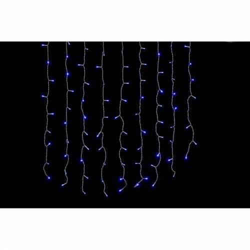 LED svjetla za zavjese DKD Home Decor Crăciun Plava PVC (100 x 1 x 100 cm) Cijena