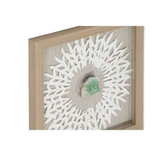 Slika Home ESPRIT Bijela Prirodno moderan 22 x 2 x 22 cm Cijena