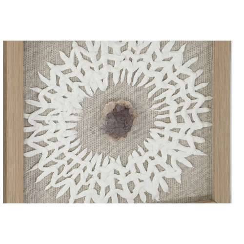 Slika Home ESPRIT Bijela Prirodno moderan 22 x 2 x 22 cm Cijena