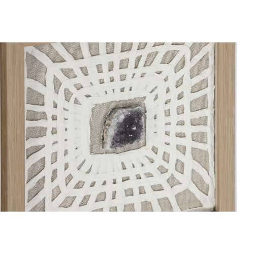 Slika Home ESPRIT Bijela Prirodno moderan 22 x 2 x 22 cm Cijena