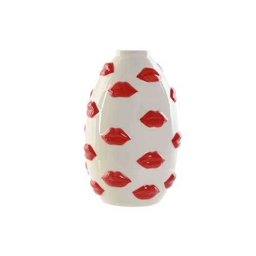 Vrč Home ESPRIT Bijela Crvena Dolomite 15 x 15 x 22,5 cm Cijena