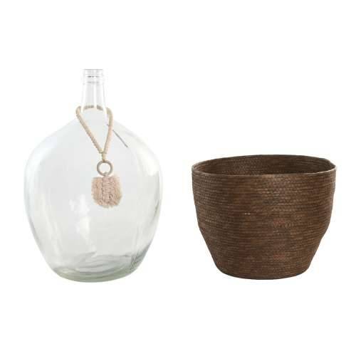 Vrč Home ESPRIT Providan Tamno smeđi Kristal Kolonijalni 37 x 37 x 55 cm Cijena