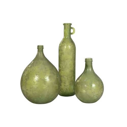 Vrč Home ESPRIT Zelena Reciklirano staklo Premaz u shabby stilu 29 x 29 x 43 cm Cijena