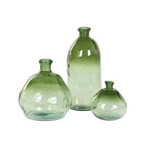 Vrč Home ESPRIT Zelena Reciklirano staklo 31 x 31 x 32 cm Cijena