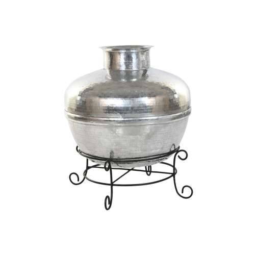 Vrč Home ESPRIT Crna Srebrna Aluminij Željezo 75 x 75 x 90 cm Cijena