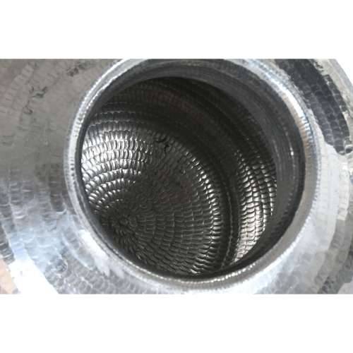 Vrč Home ESPRIT Crna Srebrna Aluminij 45 x 45 x 95 cm Cijena